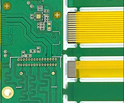 B'żewġ saffi Single Side Riġidu-flex Pcb